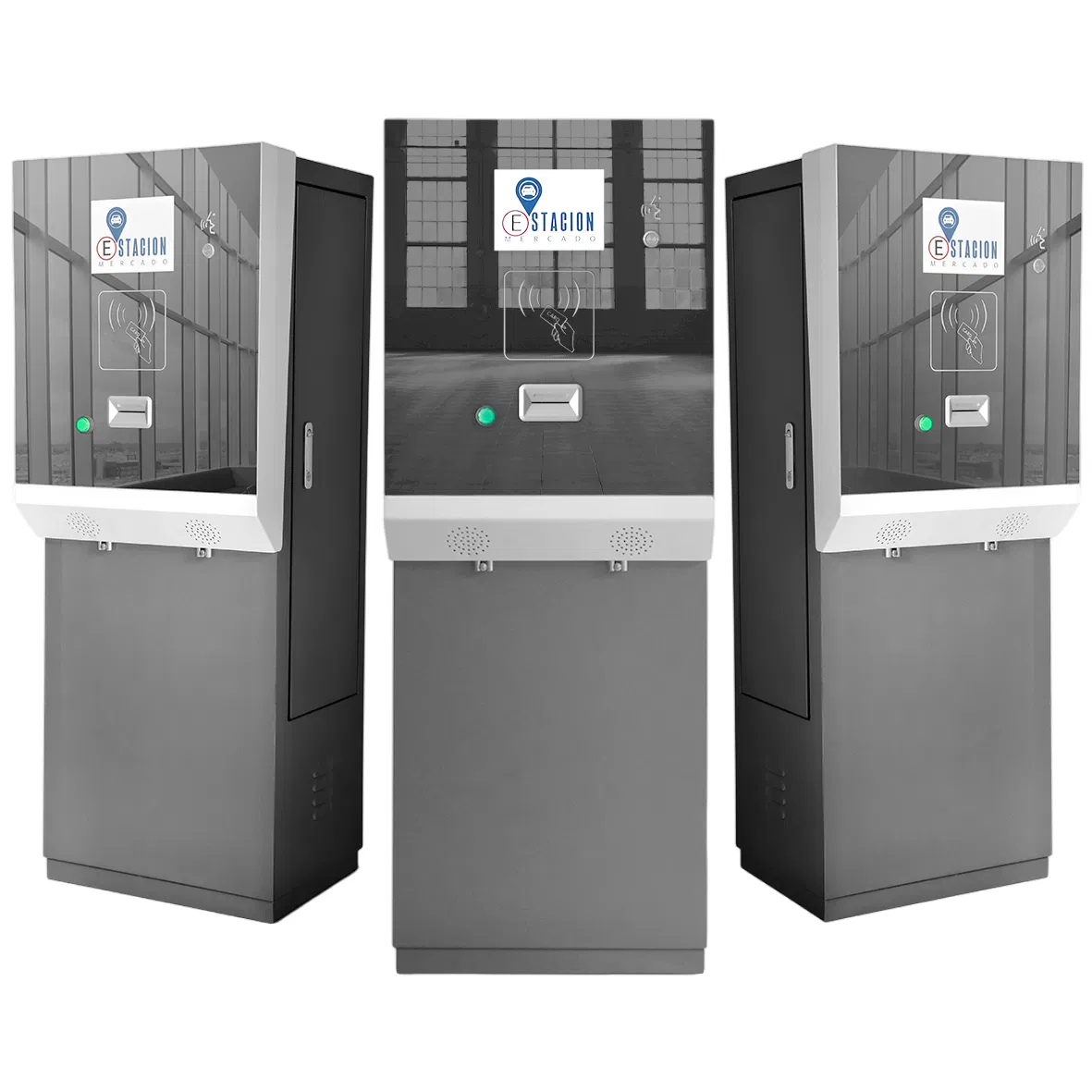 Self Payment Terminal Kiosk Parking Management System Station