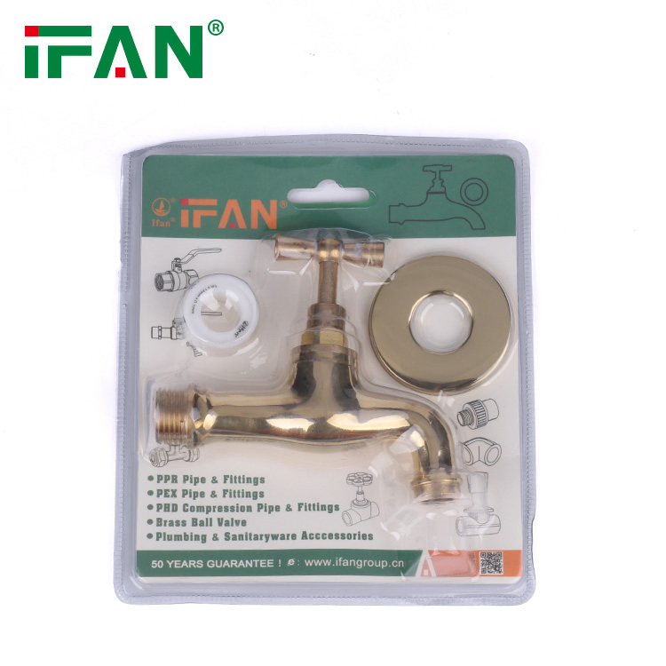 Латунный полированный кран Ifan для водоснабжения