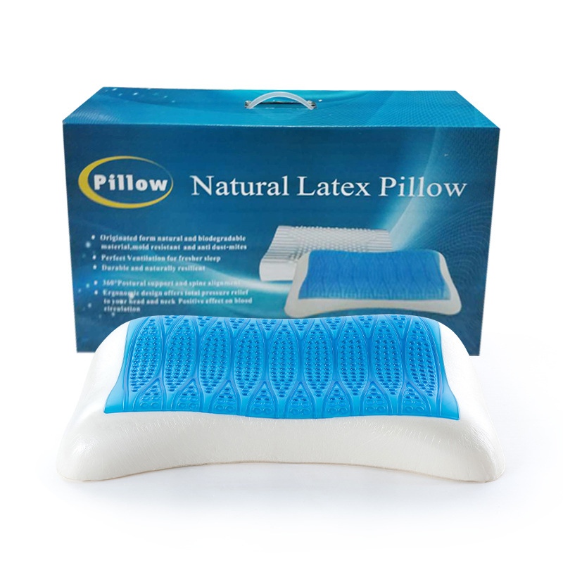 High Quality Neck Gel Slow Rebound Pillow Customized Cervical Contour Bed Pillows