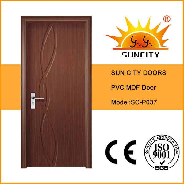 Factory Supply Customized Solid Wooden Doors Slab Doors MDF Solid Core Prehung Interior Door for Houses