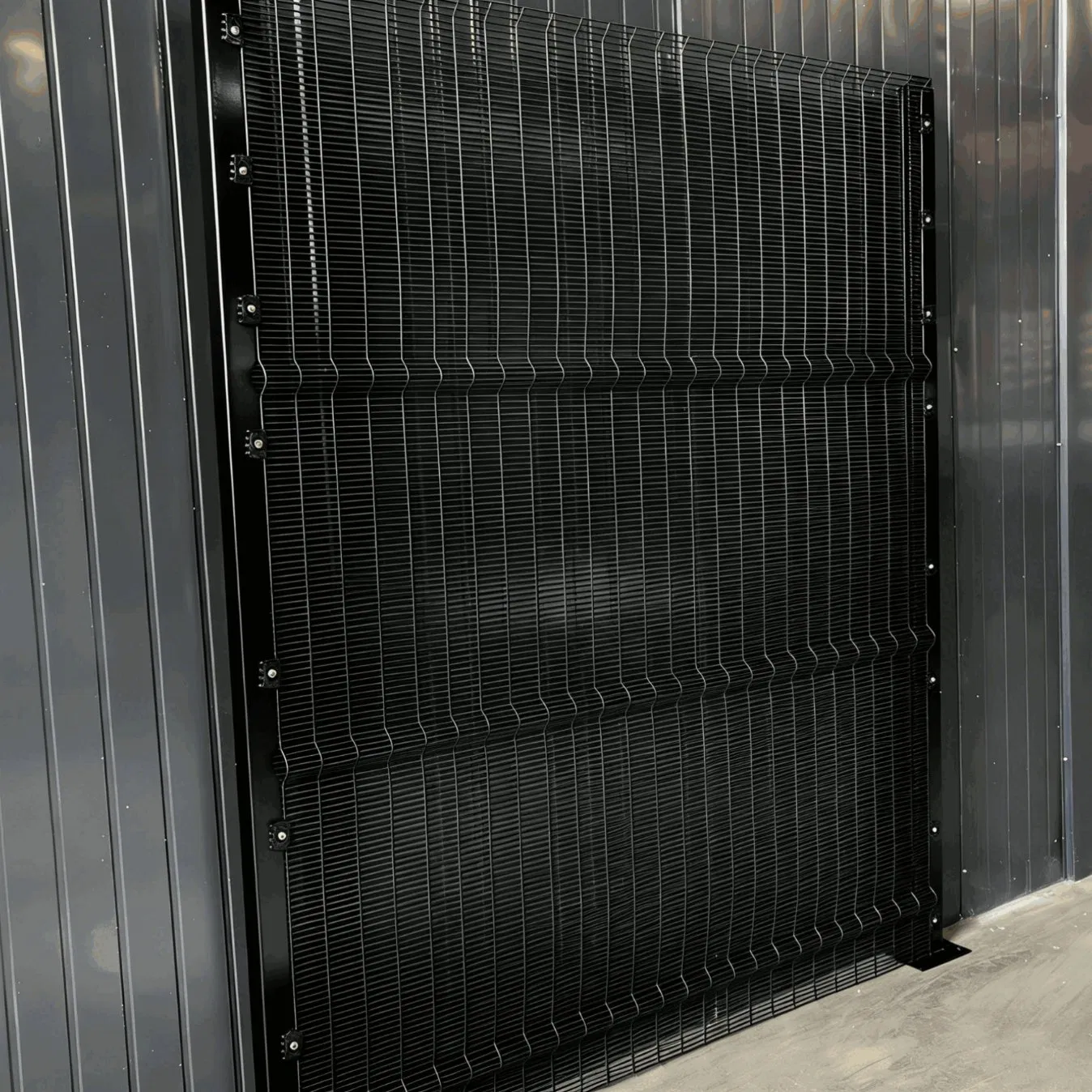 for Safe Environments Durable Hot Dipped Galvanized 358 Anti Climb Security Fence Clear View Fence 358 Mesh Fence