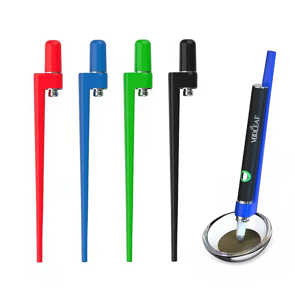 Straw Smoking Pipe Accessories Connector 510 Thread Battery Concentrates Wax DAB Pen