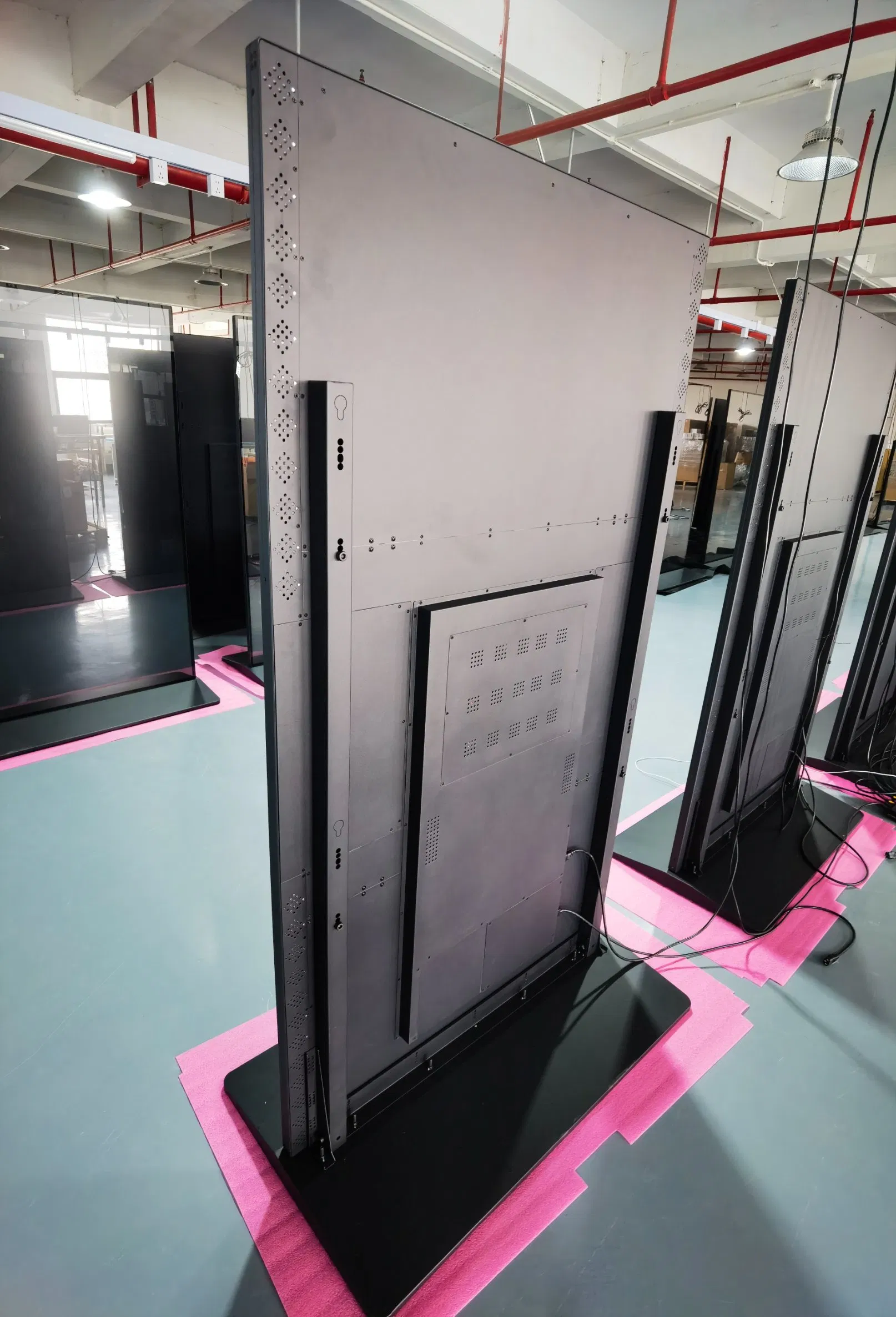 86 Inch Full Screen Indoor Vertical Screens All in One Advertising LCD Digital Signage Kiosk LCD Totem Display