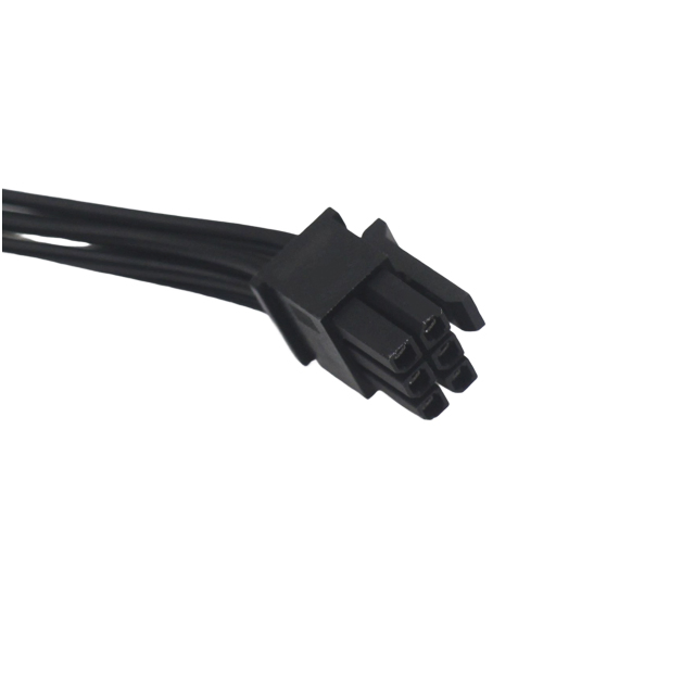 High-Performance Dual 6 Pin Male to Male Cable for Power Supply