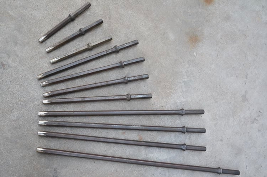 7, 11 and 12 Degree Mining Tapered Drill Rod Shank