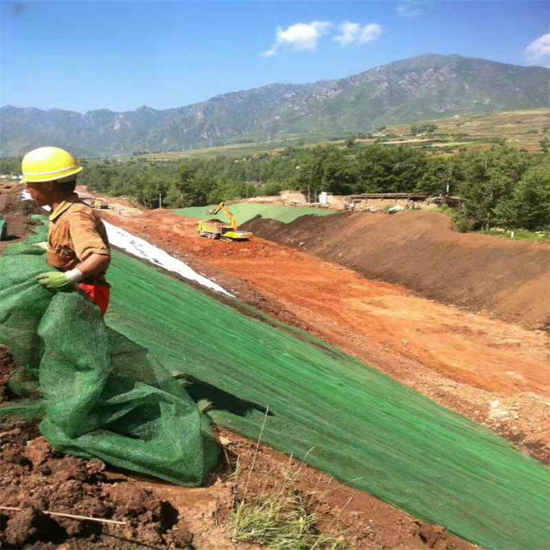 Robust 3D Grass-Growing Net Flexible and Durable, Eco-Friendly and Permeable on River Banks