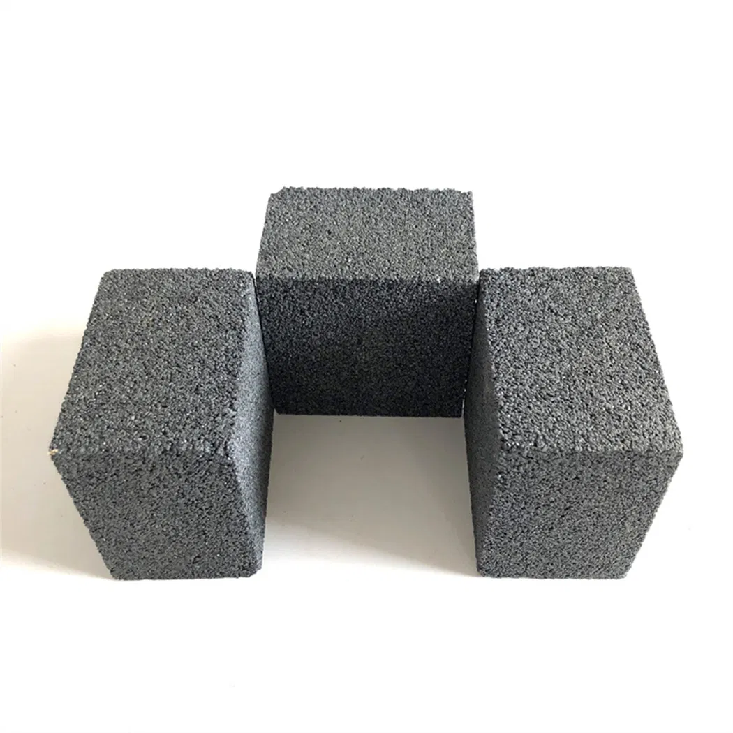 Abrasive Floor Rubbing Bricks 76 X76X51mm, 24 Grit Silicon Carbide Grinding Block