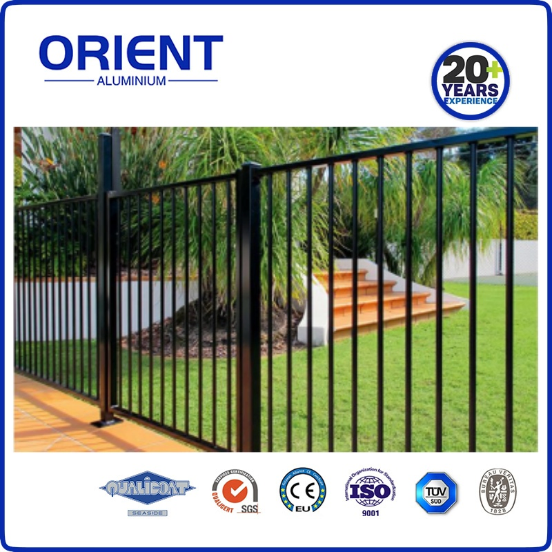 Aluminum Pool Security Fence Black Swimming Pool Fence Design Aluminium Fencing