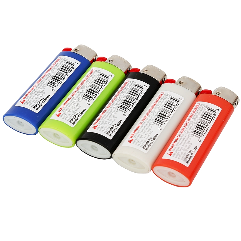 Bi Classic Pocket Lighters Assorted Colors 50 Count Lighter