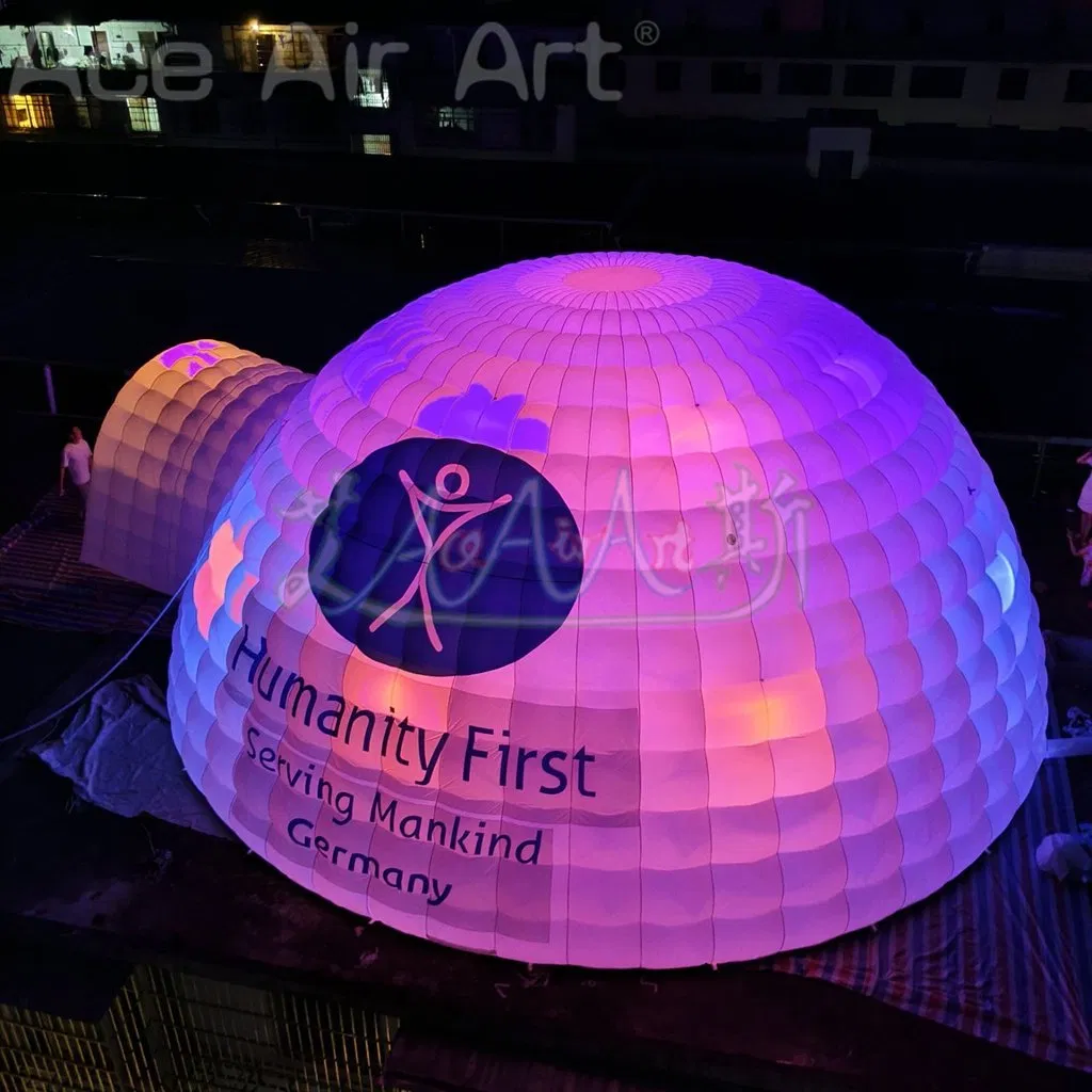 Outdoor Giant Inflatable Dome Tents Large Inflatable Igloo Tent Party Tents for Events, Inflatable Sphere Dome Tent