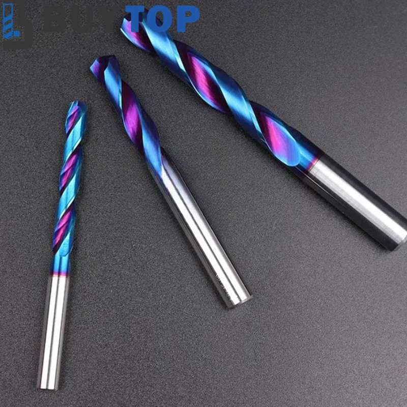 3D/5D/8d/12D/20d/25D 4s 6s External Cold Drill External Cold Tungsten Steel Carbide Twist Drill HRC65 Carbide Drill Bits