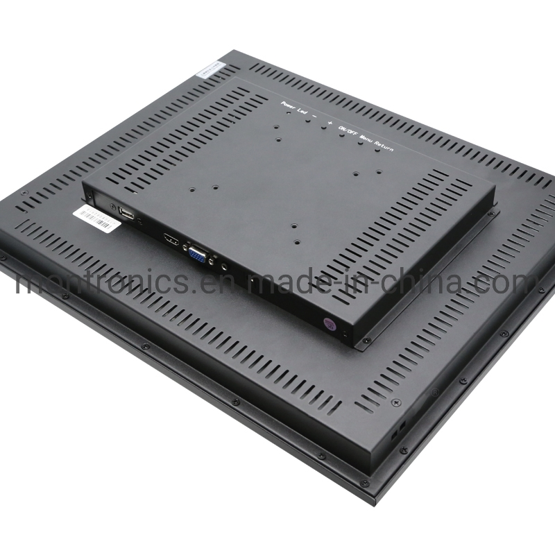 Embedded IR 19 Inch 1280 * 1024 Pog 3m Infrared Touch Screen Monitor Open Frame Touch Monitor