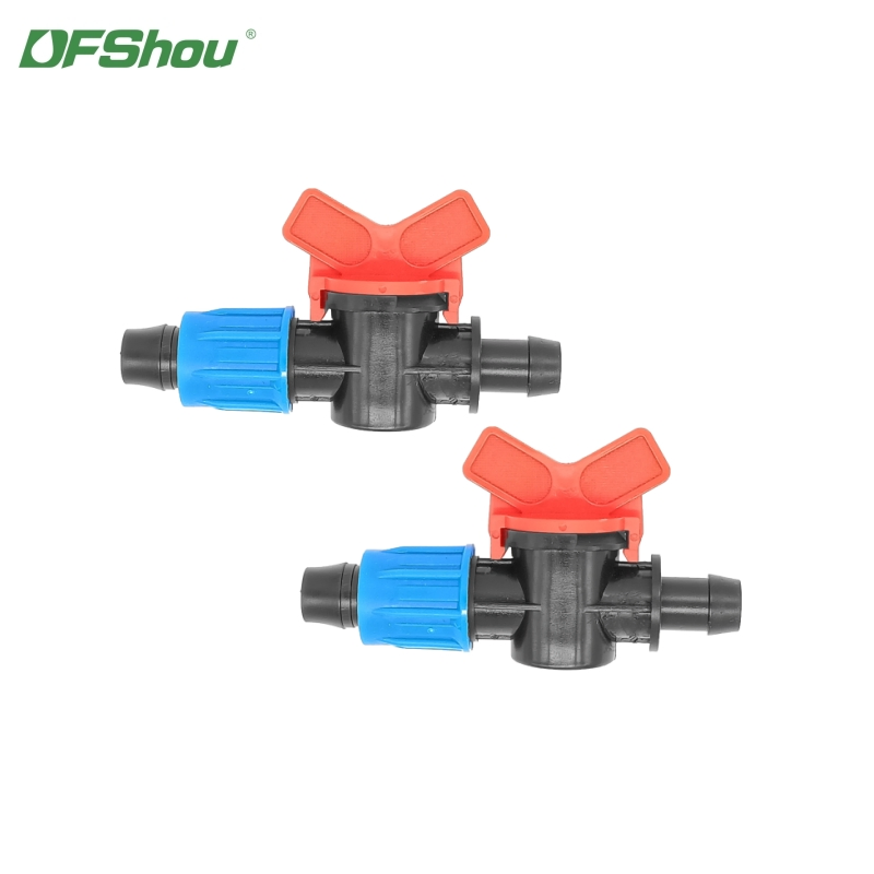 High Quality Pipe Connectors Fittings Barb Offtake Valve for Layflat Hose for Agricultural Irrigation