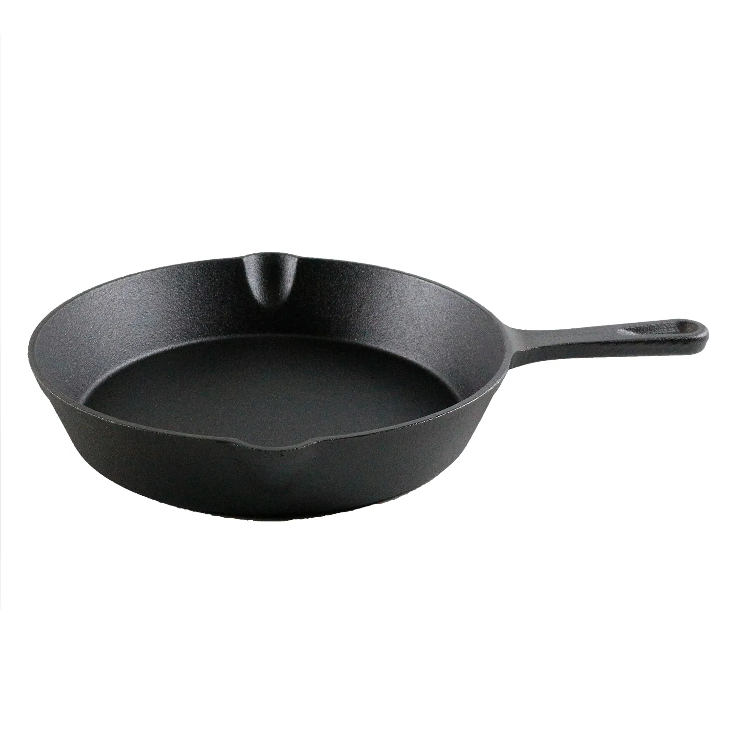 Durable Round Preseasoned Cast Iron Skillet Frying Pan Ideal for Frying Serving Cast Iron Frypan Skillet