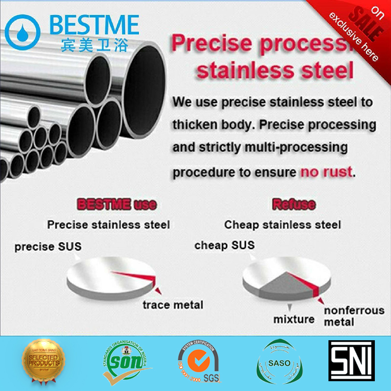 Крючок для халата BESTME BG-C7010, нержавеющая сталь