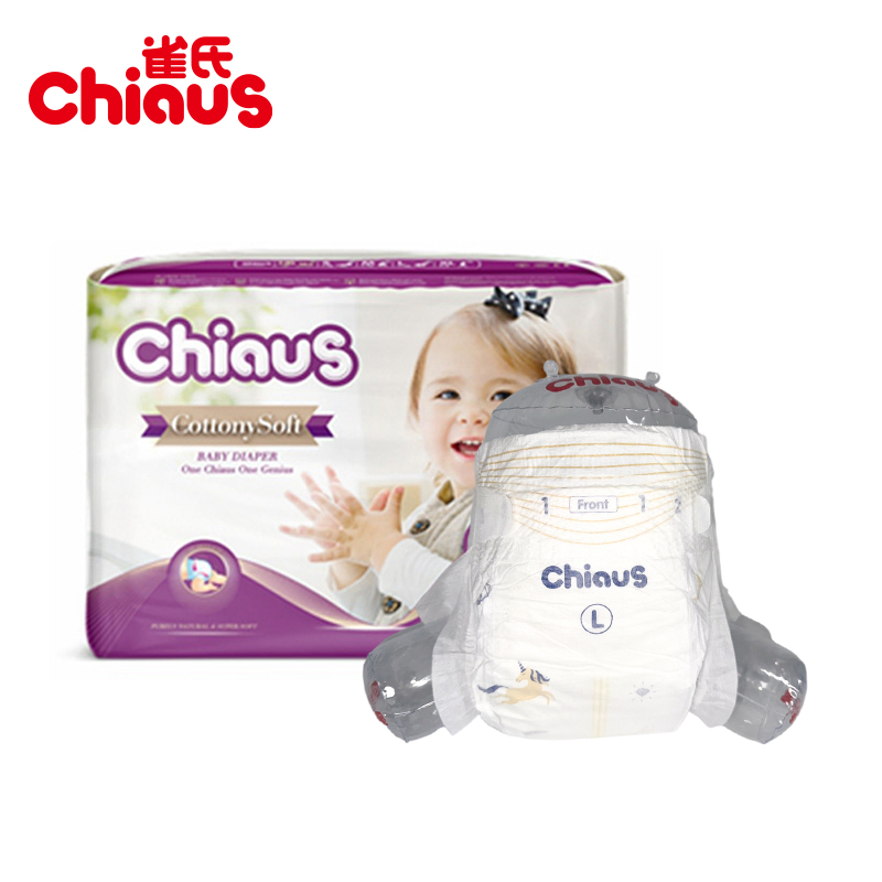 Детские подгузники Chiaus 2025 с сухой поверхностью