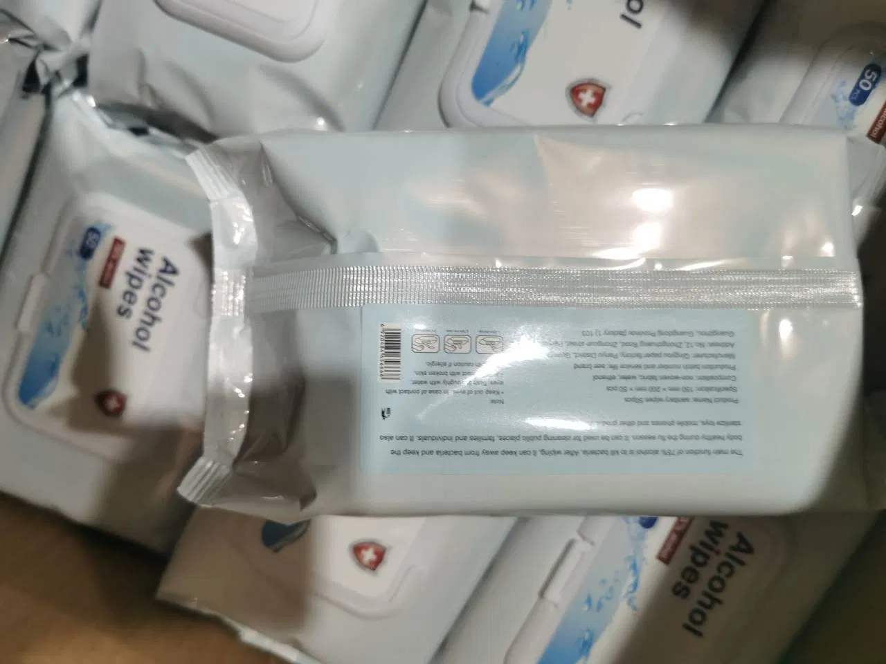 Alcohol Hand Disinfecting Hand Wet Wipes