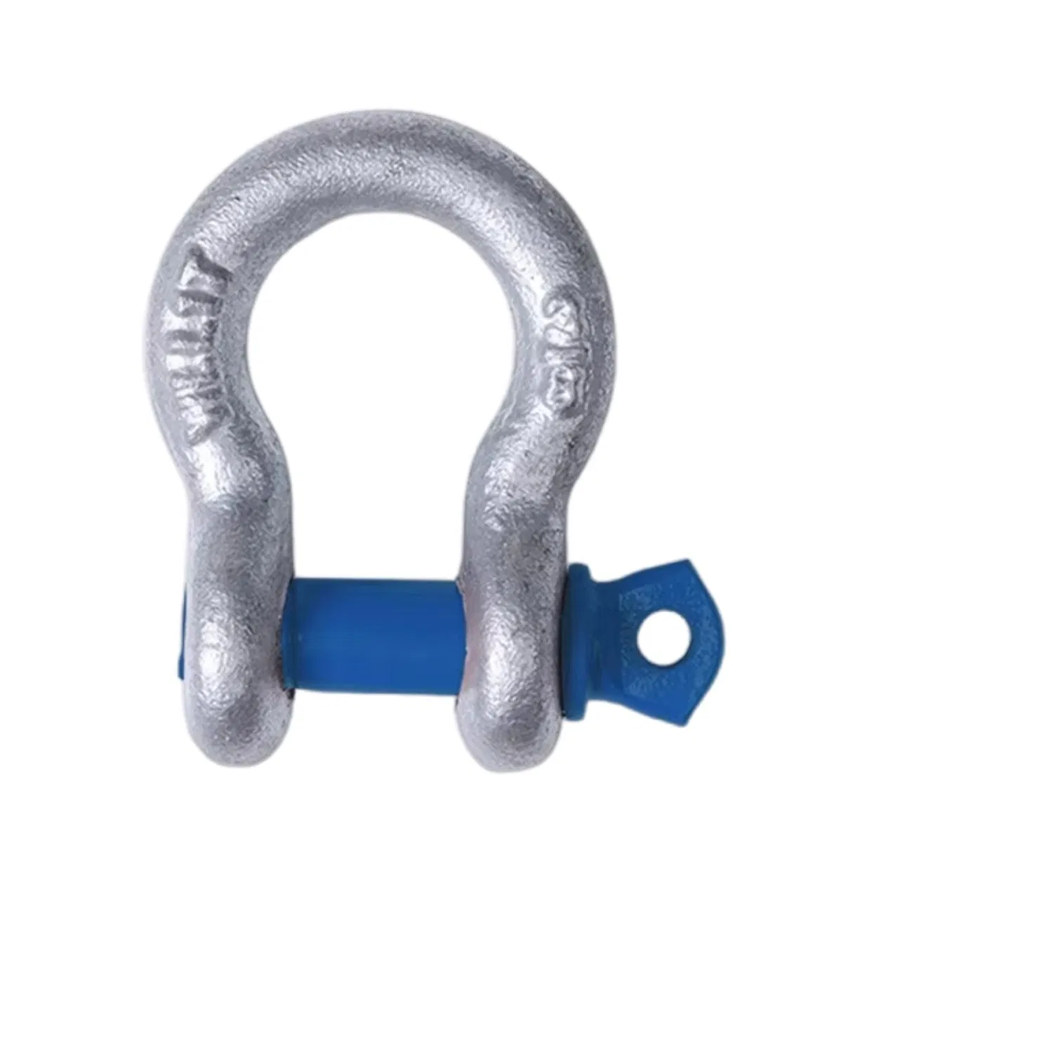 High Tensile Galvanized Steel Drop Forged Rigging Bow Shackle