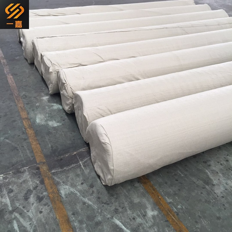 Nonwoven Geotextile PP Pet Staple Fiber Fabric for Philippines Road Construction