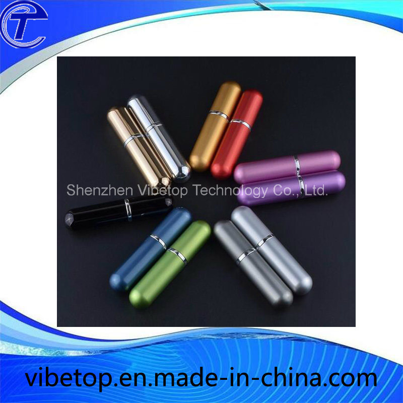 Mini Aluminum Perfume Sprayer Atomizer Bottle Refilled with Bottom