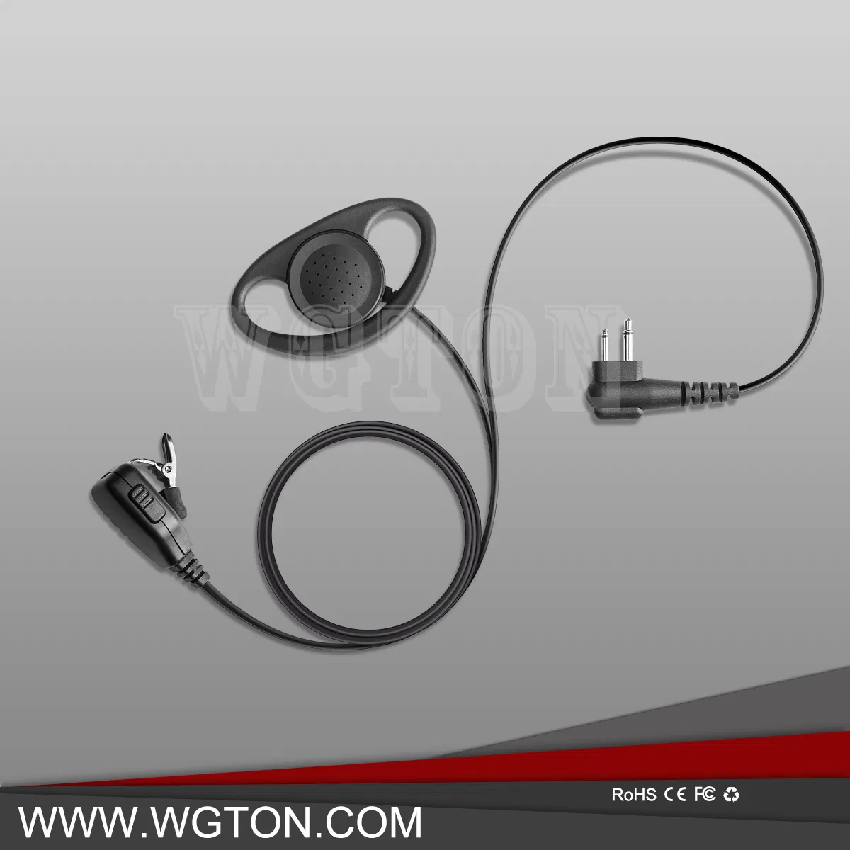 Swivel Earpiece for Motorola Two Way Radios Cp1300/Cp140/Cp200