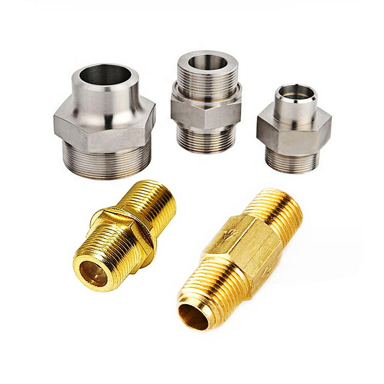 CNC Machined Connector Brass Bushing