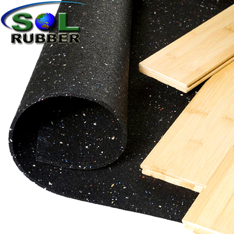 Sol Rubber Anti Vibration Acoustic Foam Underlayment Mats