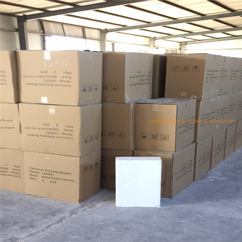 1050c 650c Non Asbestos China Factory 8 10 12 25mm Thickness Heat Fireproof Thermal Insulation Calcium Silicate Board for Wall Steel Metal Aluminium Refining