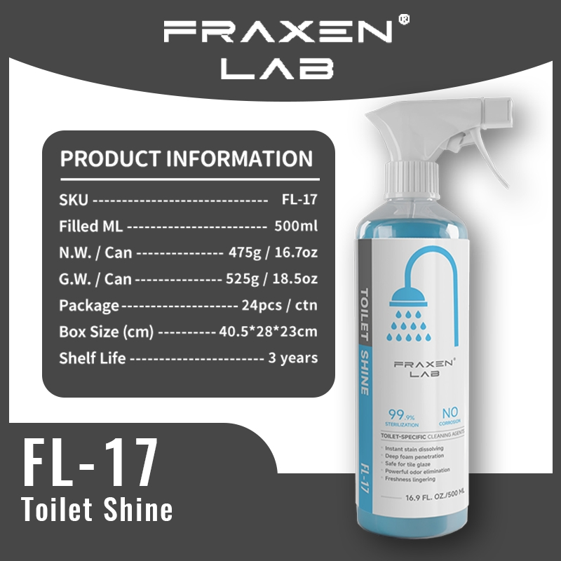 Factory Supply 500ml Efficient Bathroom Toilet Cleaner Household Chemicals Detergent Liquid