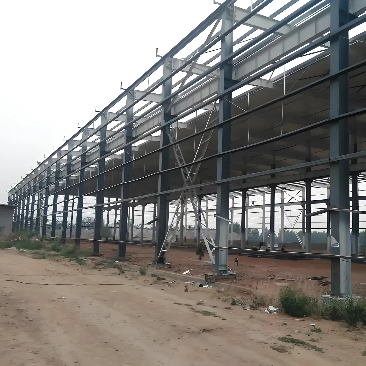 Customized Prefabricated Steel Shed Is Well Ventilated and Adaptable to Various Climates