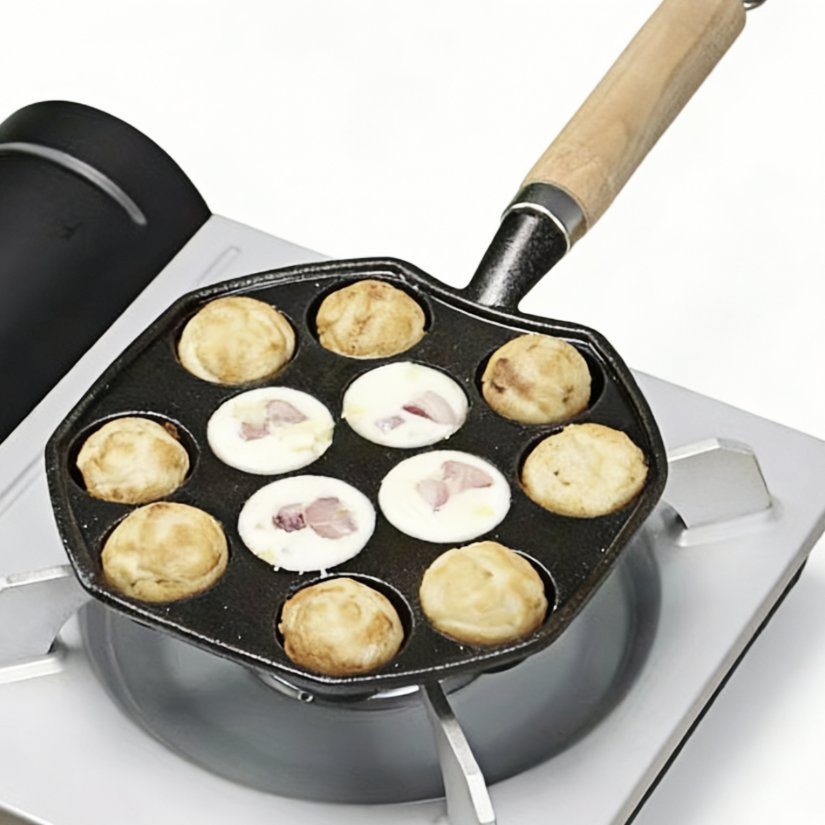 Сковорода для такояки 14 ямок, антипригарная