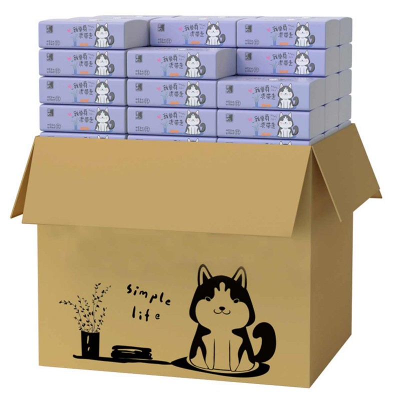 Factory Direct White Soft Cotton Tissue Disposable 2ply Facial Tissue Paper