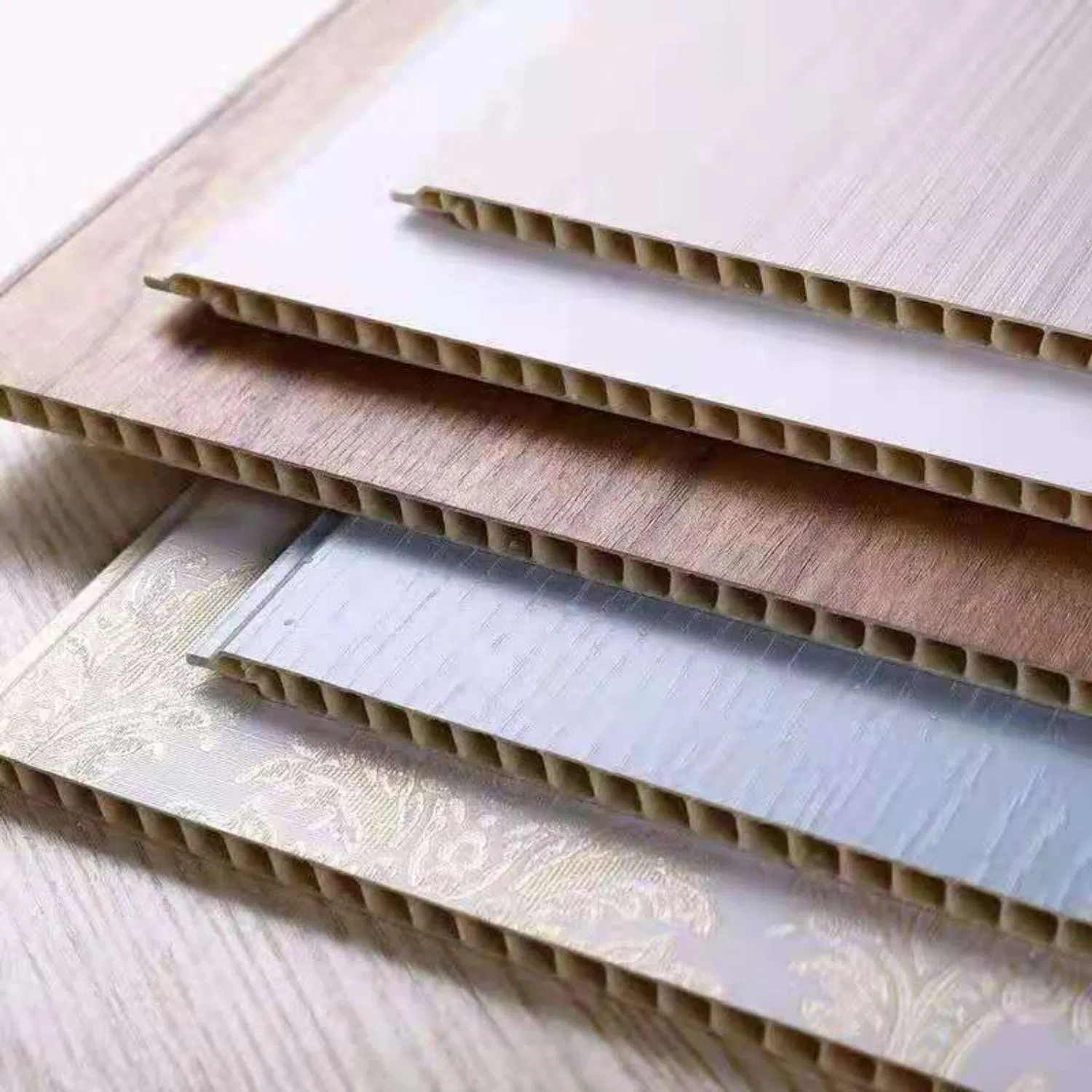 Trendy Unique Home Design Fireproof Decoration PVC Wall Panel Ceiling Covering Ceiling Material Ceiling Panel