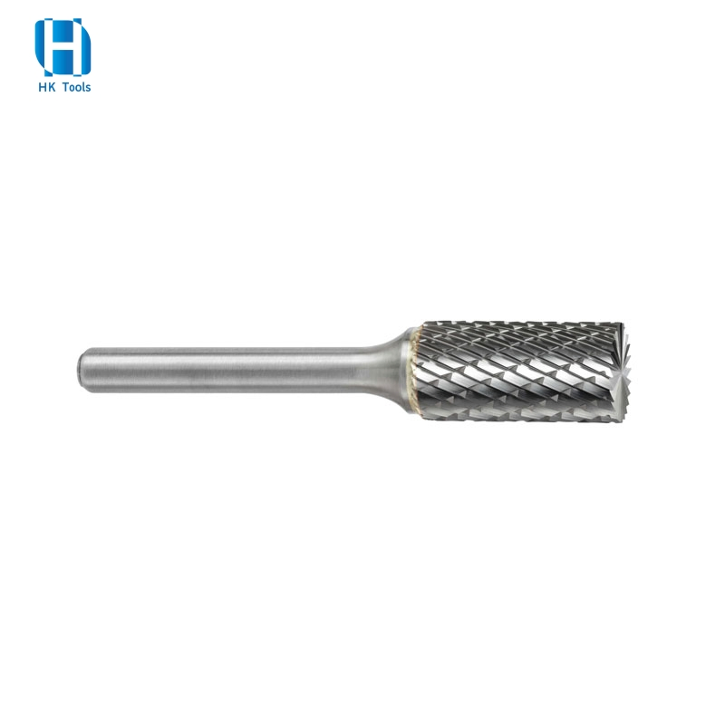 Твердосплавная фреза 6мм для металла, двойная насечка