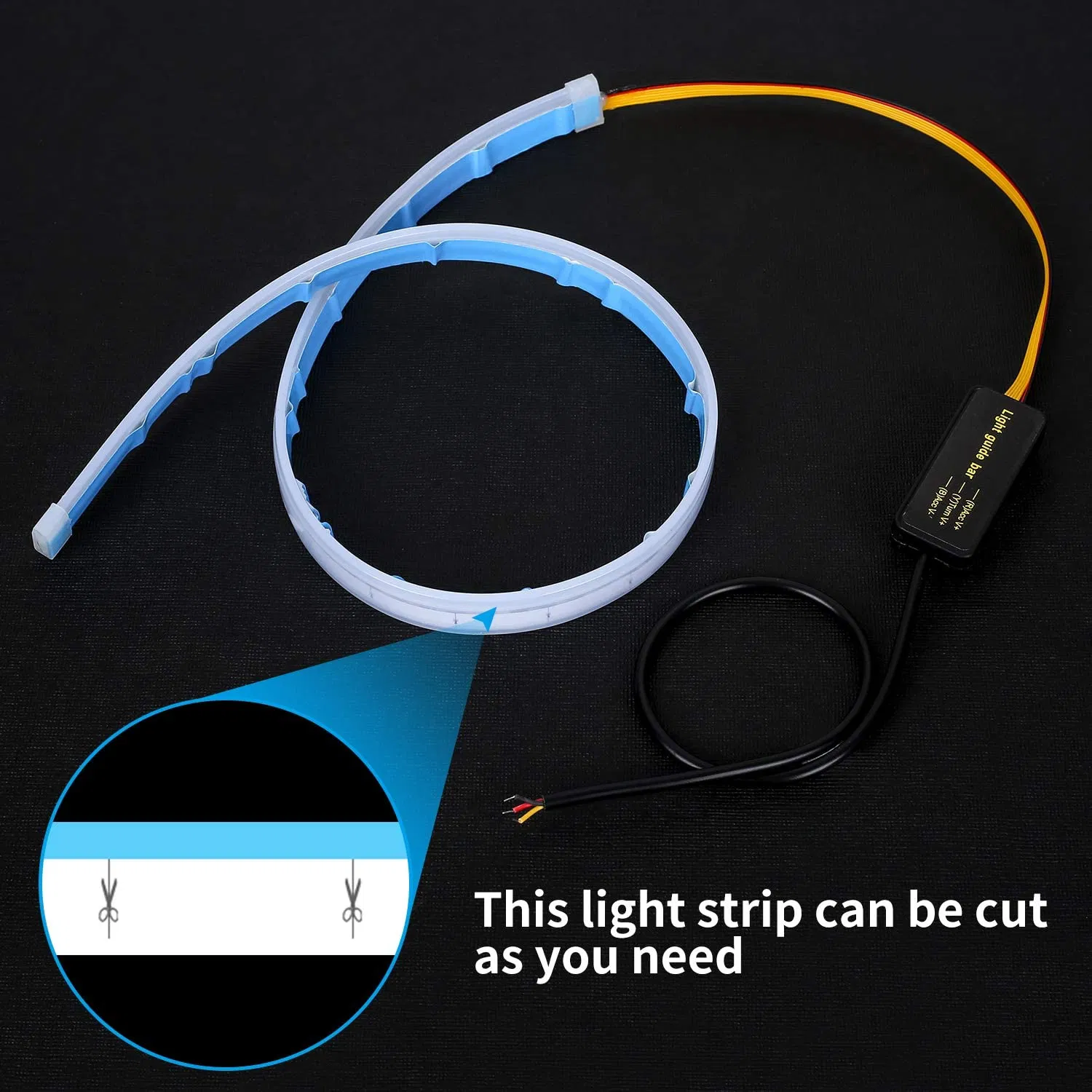 Ultra-Thin Car LED Daytime Running Strip Light