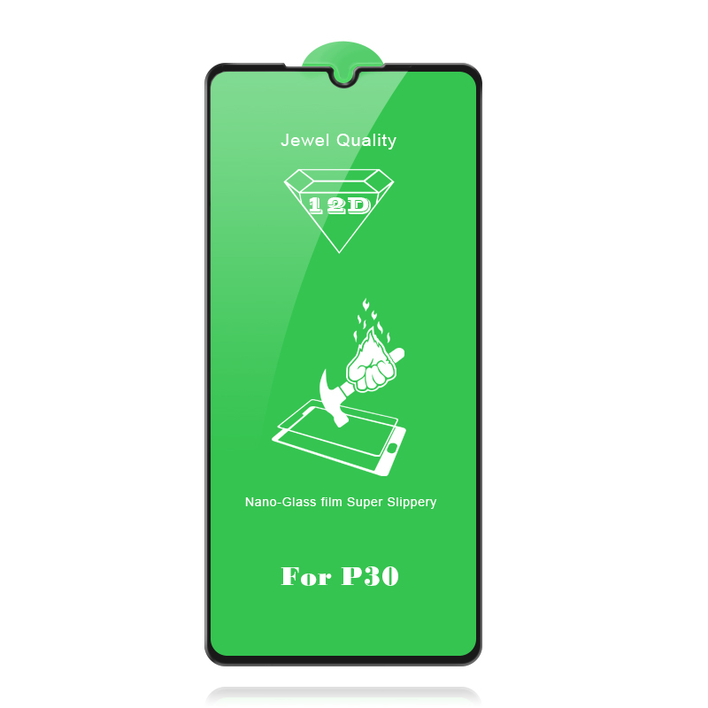 Защитное стекло 12D Jewel Nan-Glass для Huawei P30