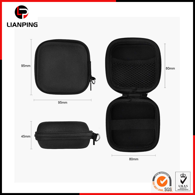 Чехол для наушников EVA, влагозащитный, с карабином