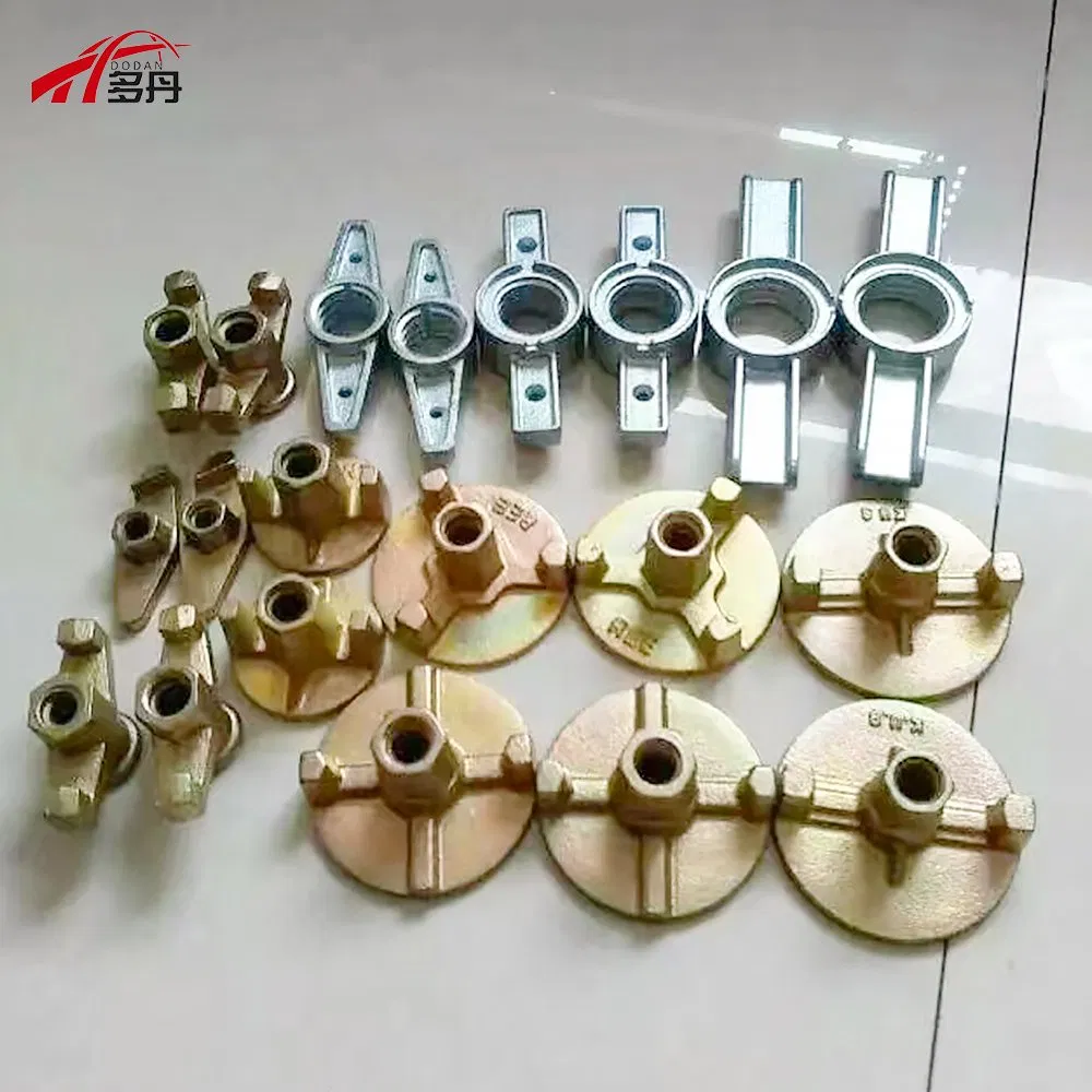 Forging Parts Construction Accessories Steel Formwork Wing Nut Anchor Nut