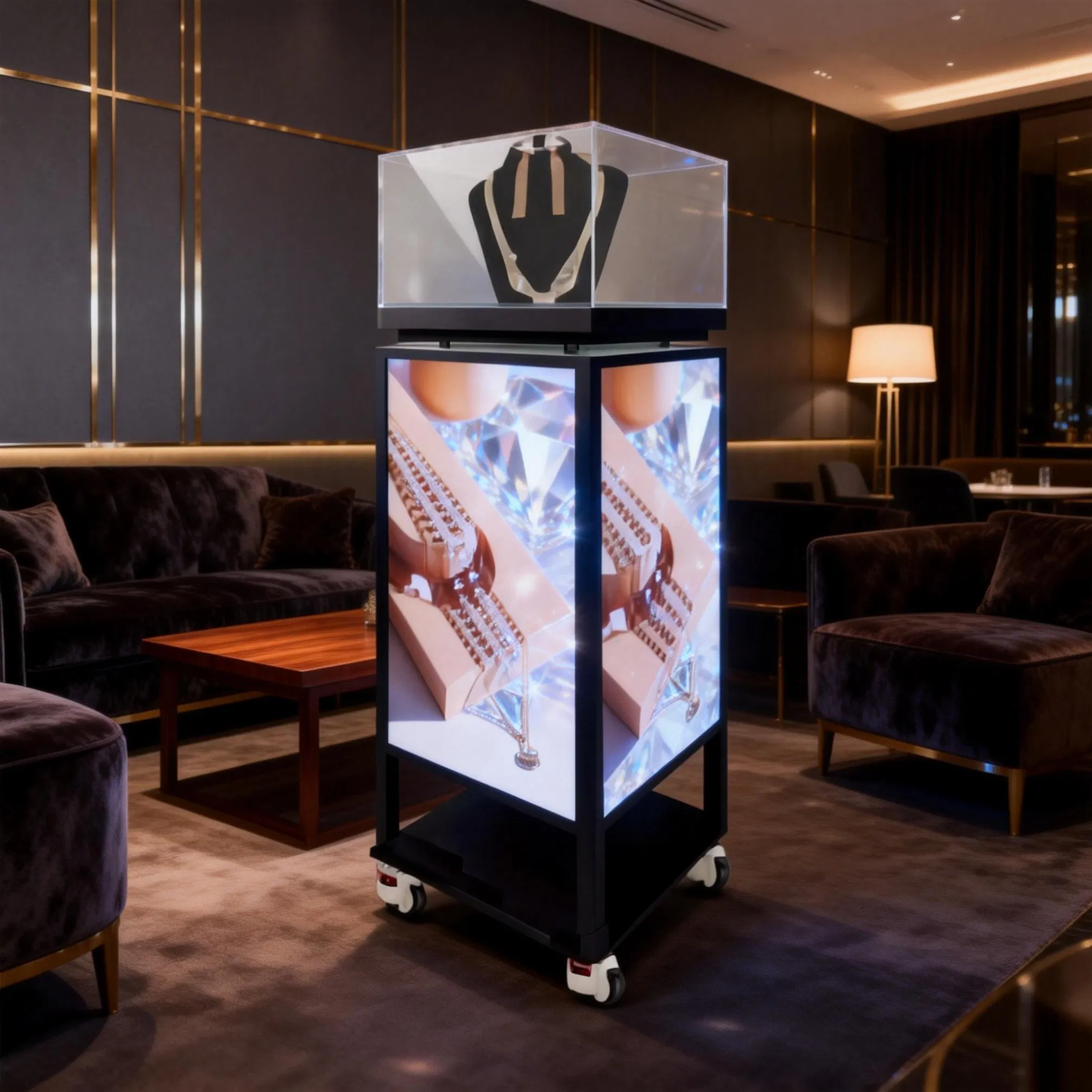 Outdoor 4K UHD LED Advertising Machine with IP67 Protection