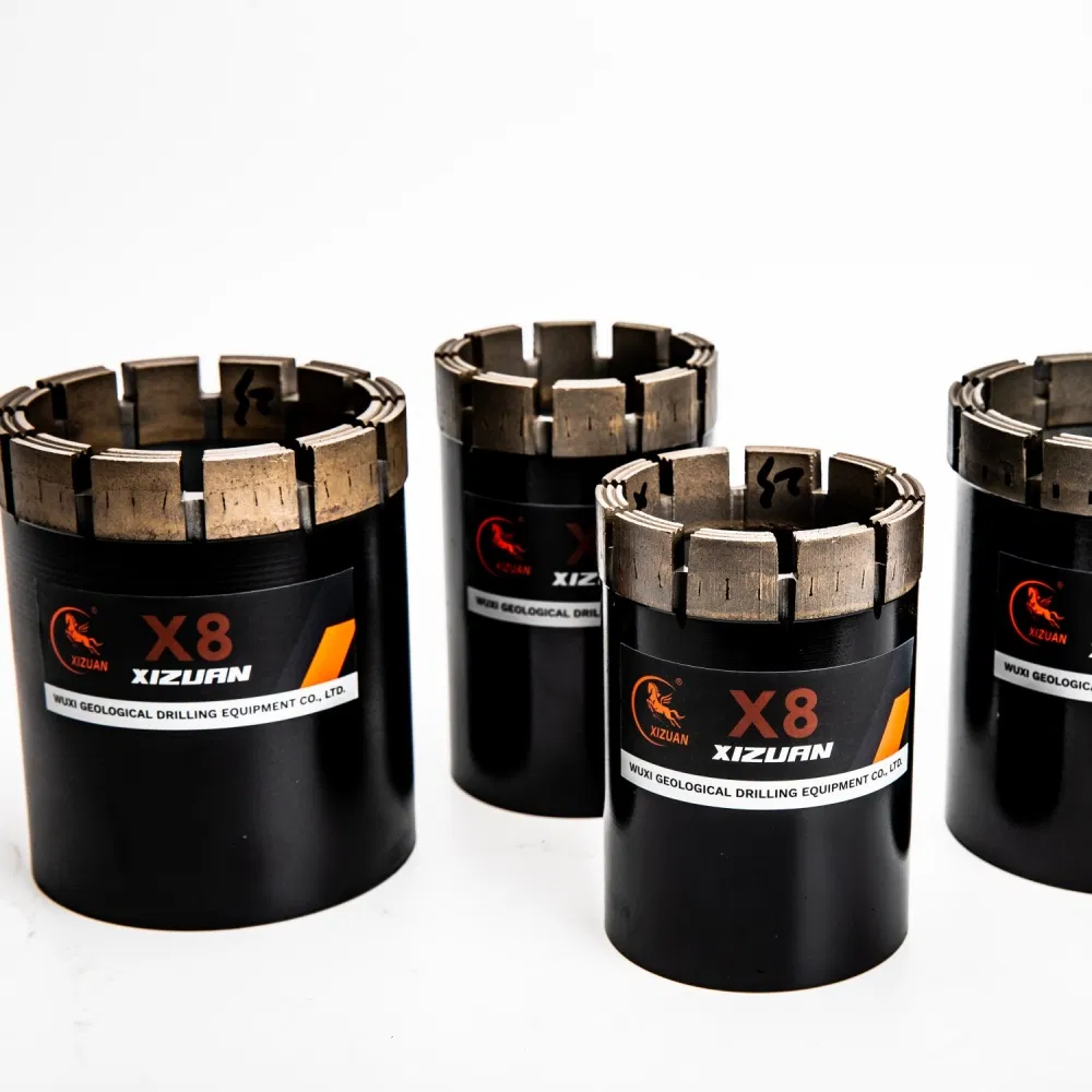 Aq Bq Nq Hq Pq Mining Exploration Hardware Hole Saw High Hardness Power Tool Impregnated Diamond Core Bits