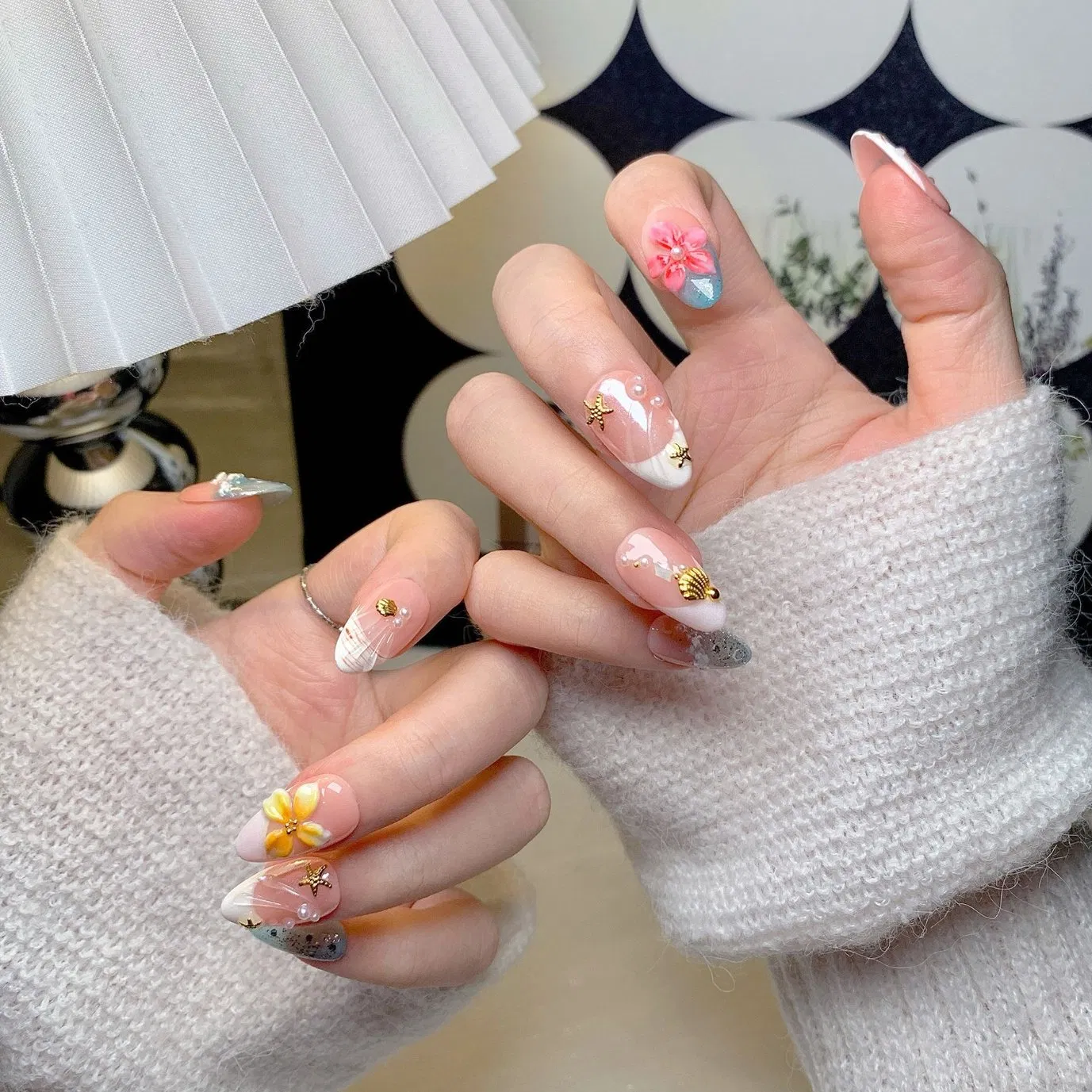 Custom Package Hand Made False Nails for Nail Beauty