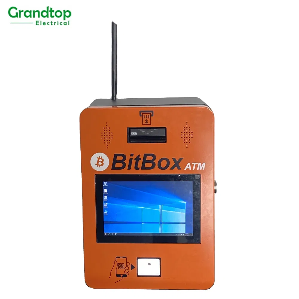 OEM 10.1 Inch Self-Cash Recycling Crypto ATM Machine Btc Token Exchange Kiosk