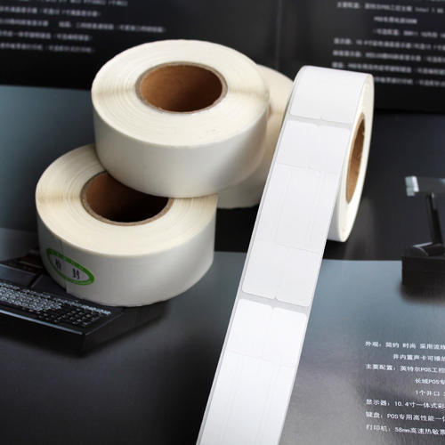 Custom Printing Barcode Die Cut Hot Sale Pet/PVC/PP Synthetic Paper Waterproof Direct Thermal Transfer Label