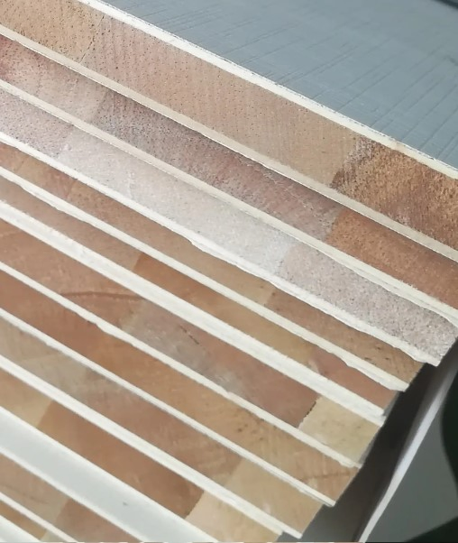 New Design Decoration Material Furniture Door Desks and Chairs Board Falcata Poplar Large Core Panels Ecological Blockboards