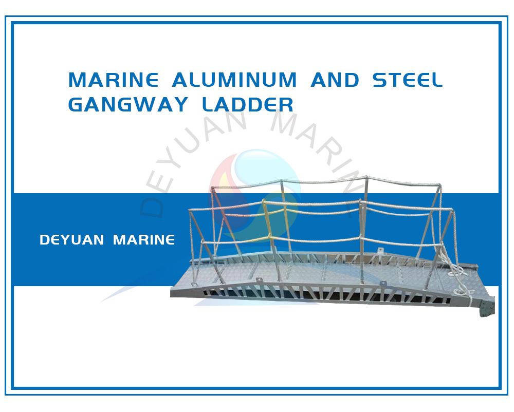 Marine Ship Aluminium Alloy Gangway Ladder