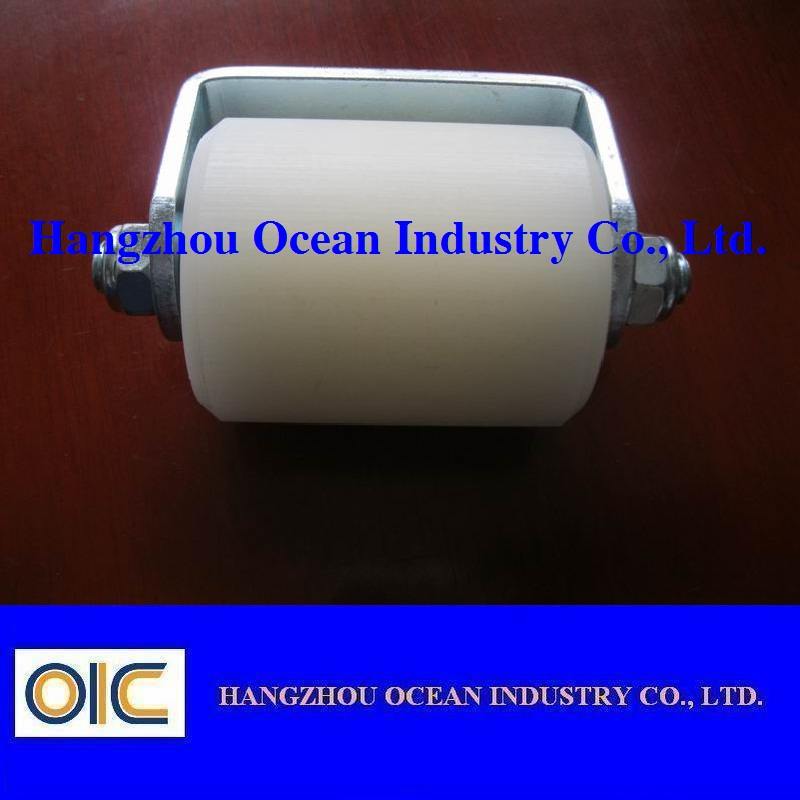 White and Black Sliding Gate Nylon Roller