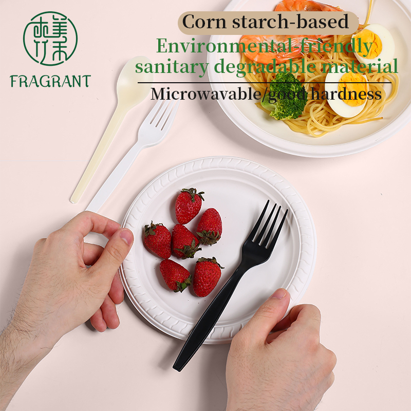 Eco Friendly Biodegradable Cornstarch Cutlery Set Corn Starch Knife