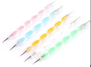 Wholesale Fashionable Colorful Double-Head Nail Art Painting Brush Dotting