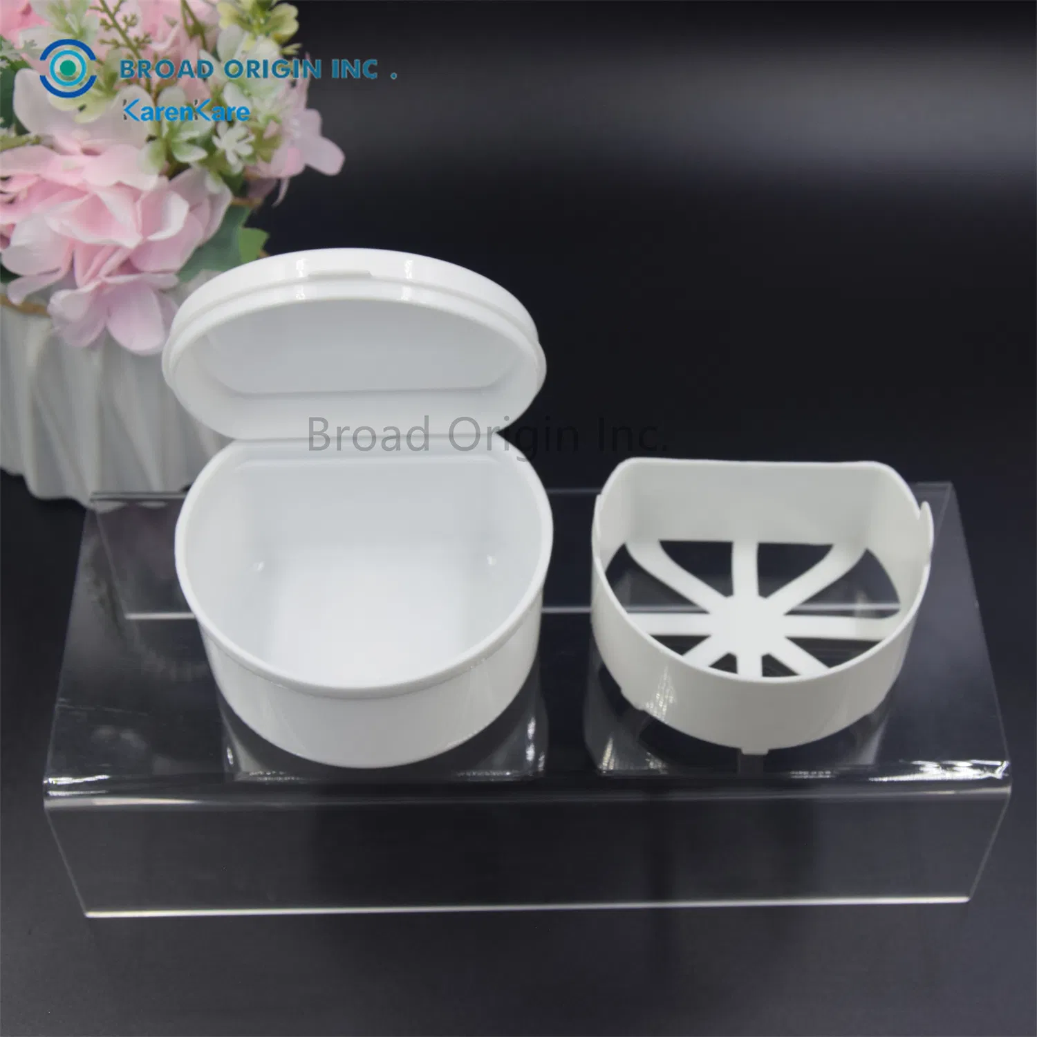 Aligner Retainer Box Custom Logo Dental Denture Box for Retainers