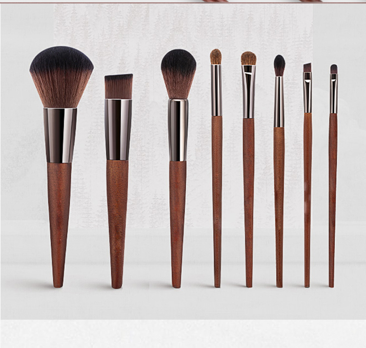 Private Label Professional Eye Makeup Brushes, Blending Crease Highlight Eyebrow Eyeshadow Brush Set